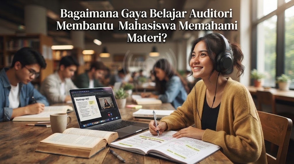 Bagaimana Gaya Belajar Auditori Membantu Mahasiswa Memahami Materi?