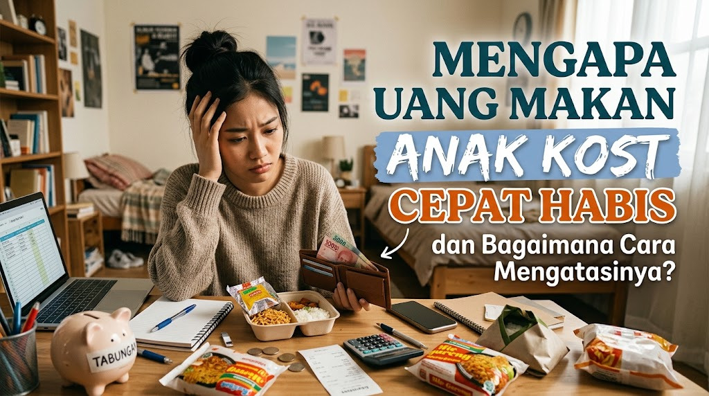Mengapa Uang Makan Anak Kost Cepat Habis dan Bagaimana Cara Mengatasinya?