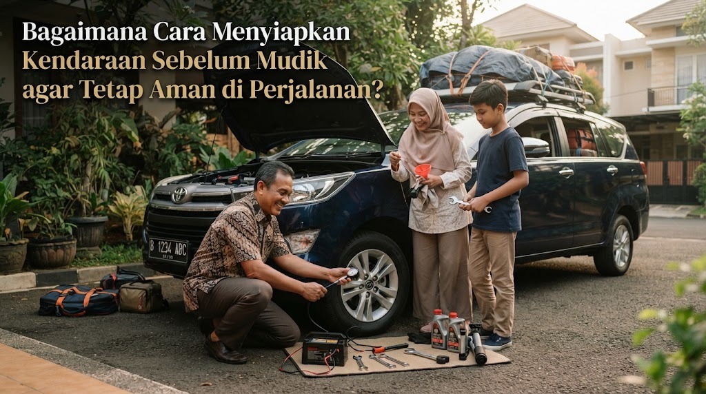 Bagaimana Cara Menyiapkan Kendaraan Sebelum Mudik agar Tetap Aman di Perjalanan?