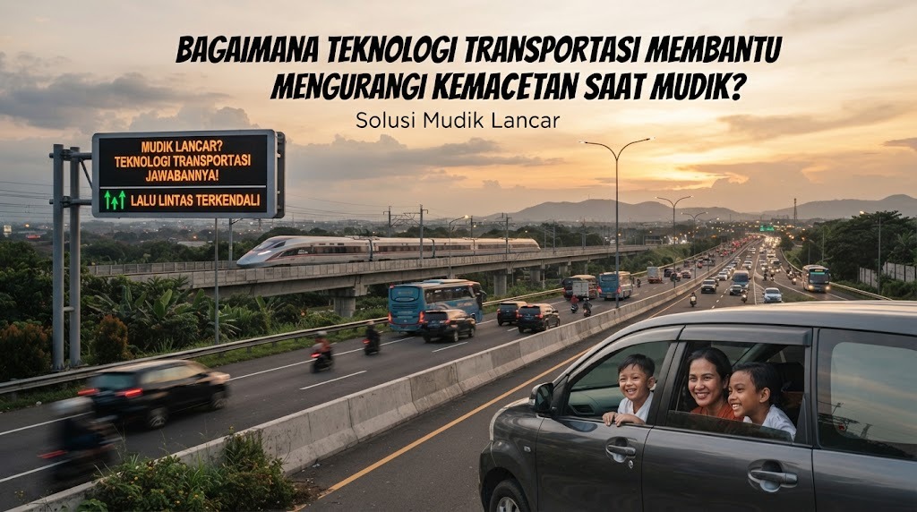 Bagaimana Teknologi Transportasi Membantu Mengurangi Kemacetan Saat Mudik?