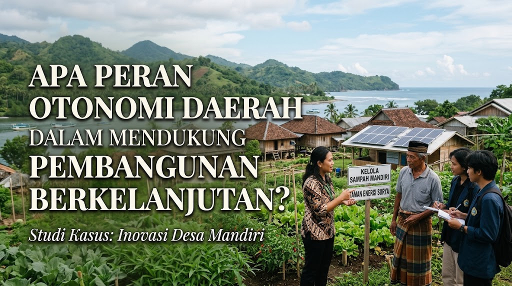Apa Peran Otonomi Daerah dalam Mendukung Pembangunan Berkelanjutan?