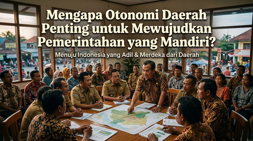 Mengapa Otonomi Daerah Penting untuk Mewujudkan Pemerintahan yang Mandiri?