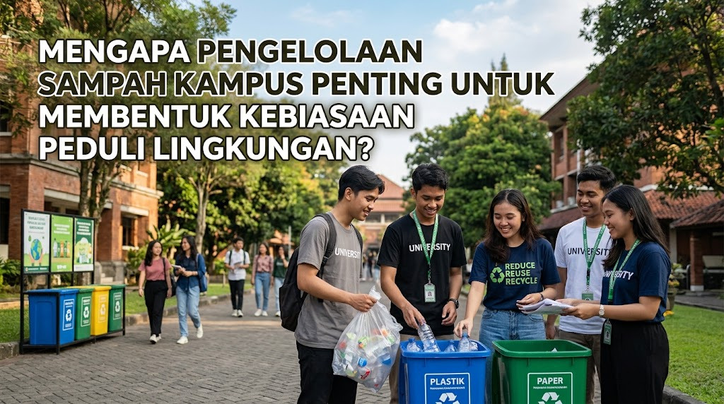Mengapa Pengelolaan Sampah Kampus Penting untuk Membentuk Kebiasaan Peduli Lingkungan?