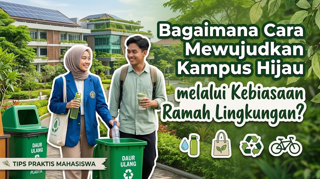 Bagaimana Cara Mewujudkan Kampus Hijau melalui Kebiasaan Ramah Lingkungan?