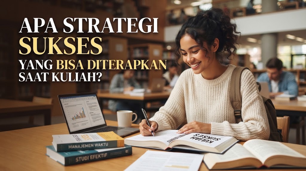 Apa Strategi Sukses yang Bisa Diterapkan Saat Kuliah?