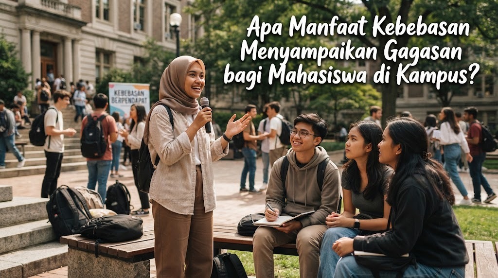 Apa Manfaat Kebebasan Menyampaikan Gagasan bagi Mahasiswa di Kampus?