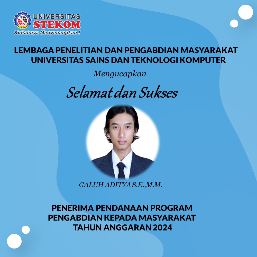 Universitas Sains dan Teknologi Komputer Raih Pendanaan Program Pengabdian kepada Masyarakat Tahun Anggaran 2024