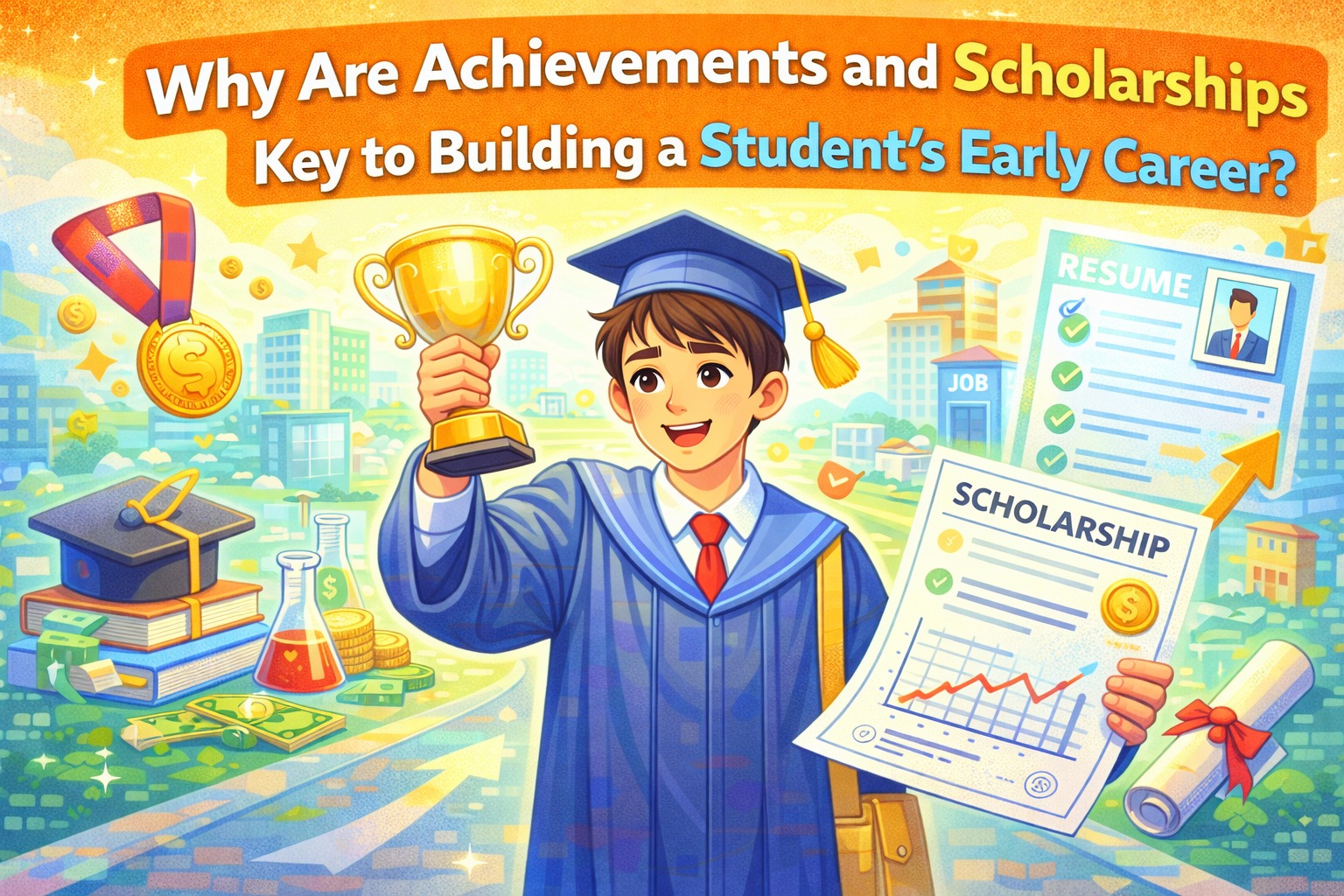 Why Are Achievements and Scholarships Key to Building a Student's Early Career?