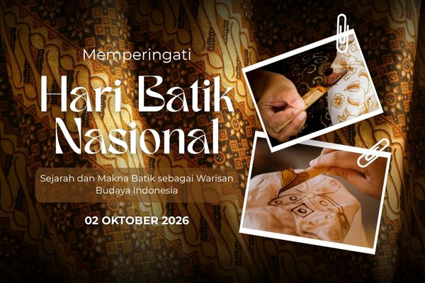 Hari Batik Nasional, Sejarah dan Makna Batik sebagai Warisan Budaya Indonesia