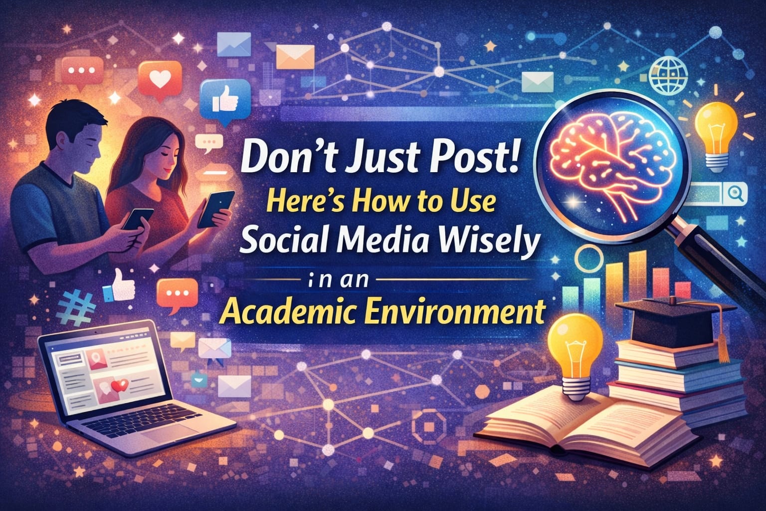 Don't Just Post! Here's How to Use Social Media Wisely in an Academic Environment