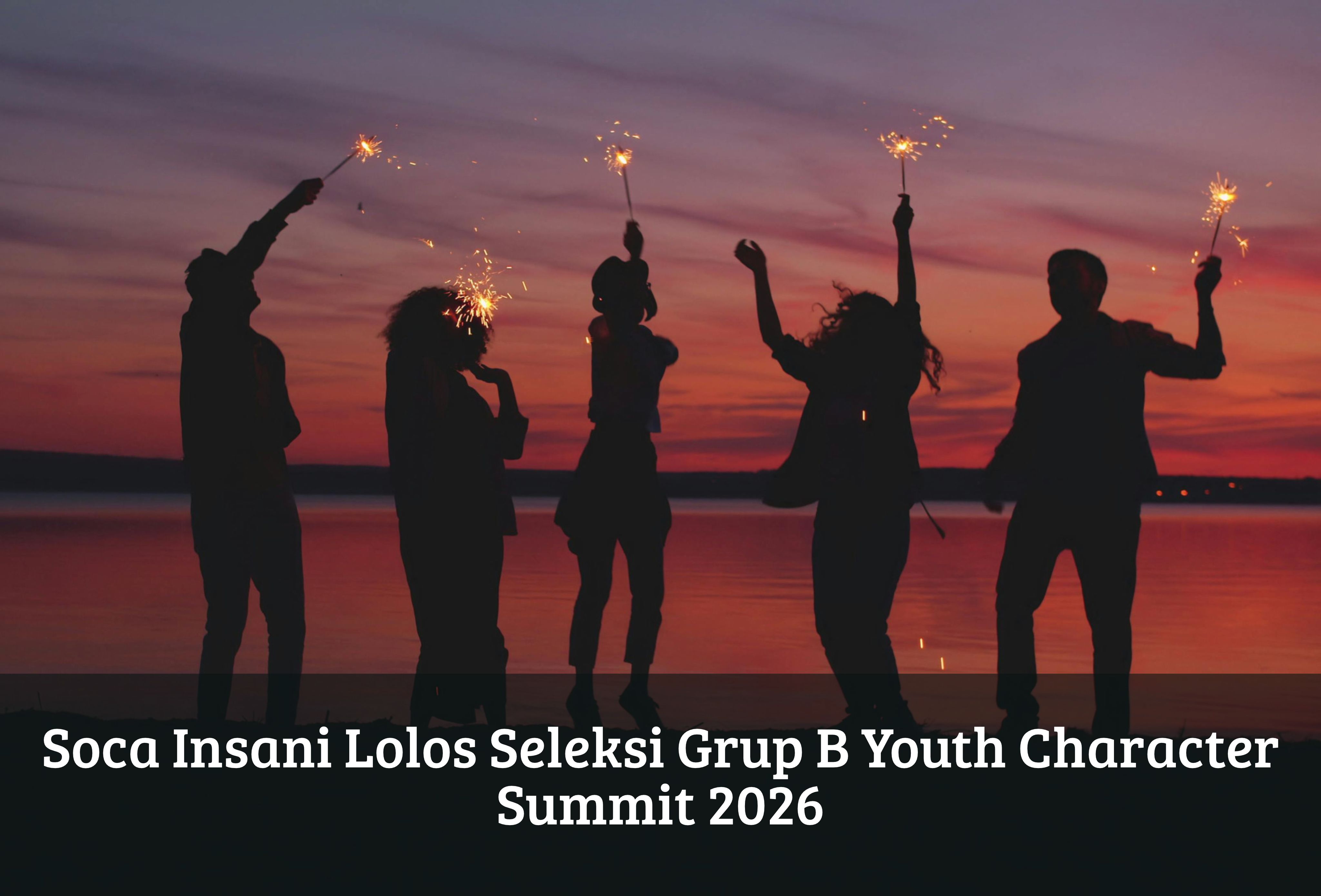 Soca Insani Lolos Seleksi Grup B Youth Character Summit 2026