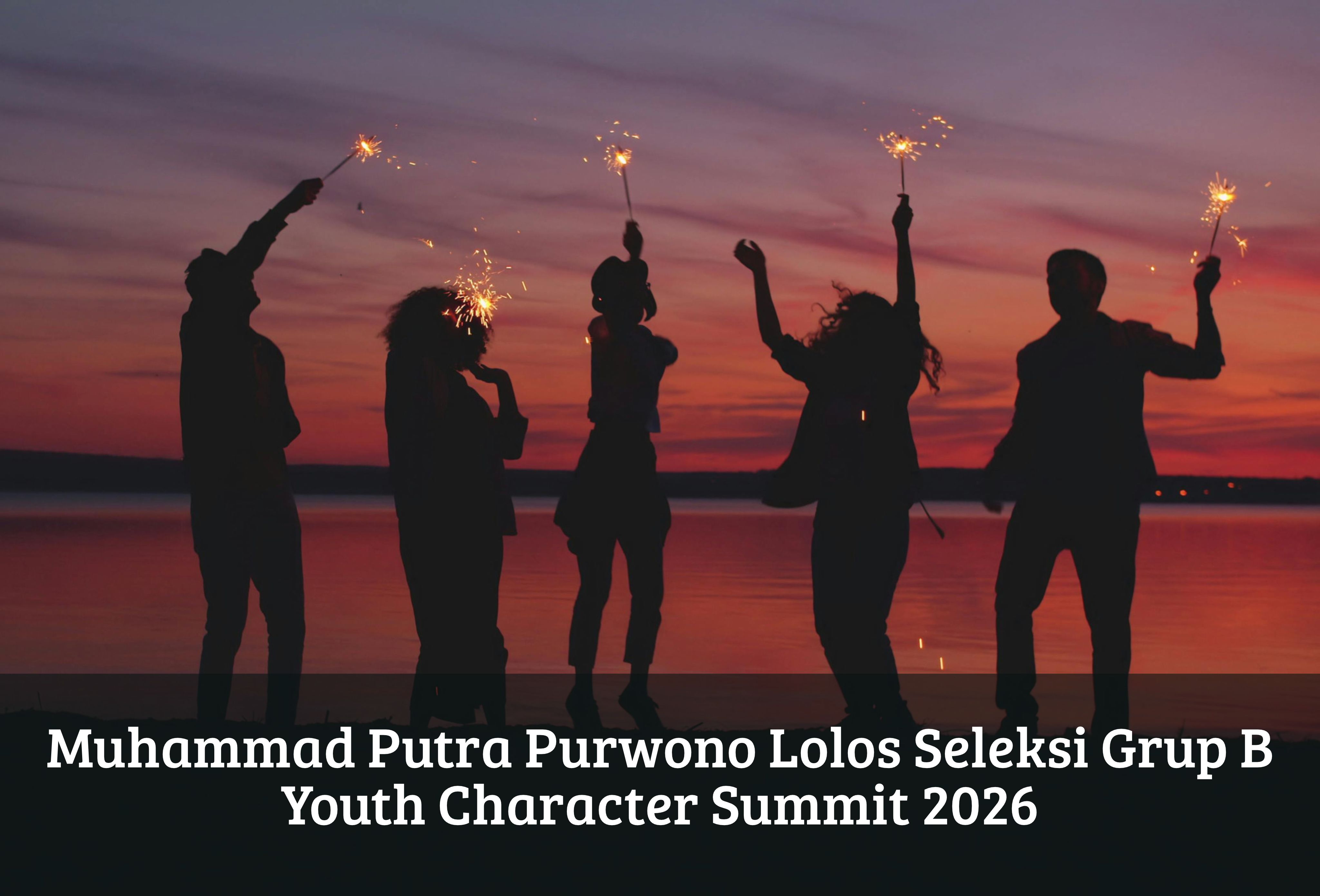Muhammad Putra Purwono Lolos Seleksi Grup B Youth Character Summit 2026