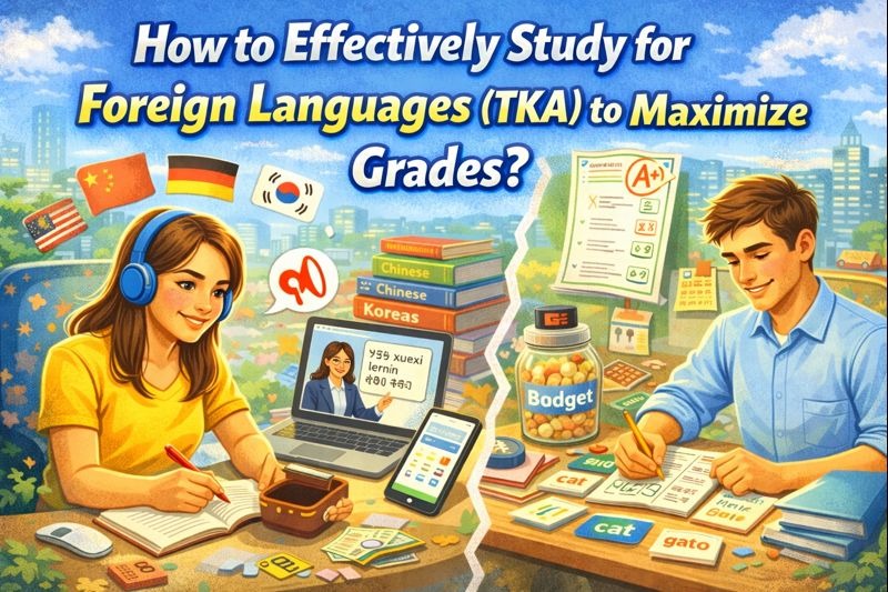 How to Effectively Study for Foreign Languages ​​(TKA) to Maximize Grades?