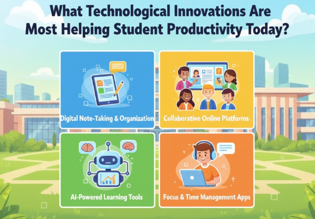 What Technological Innovations Are Most Helping Student Productivity Today?