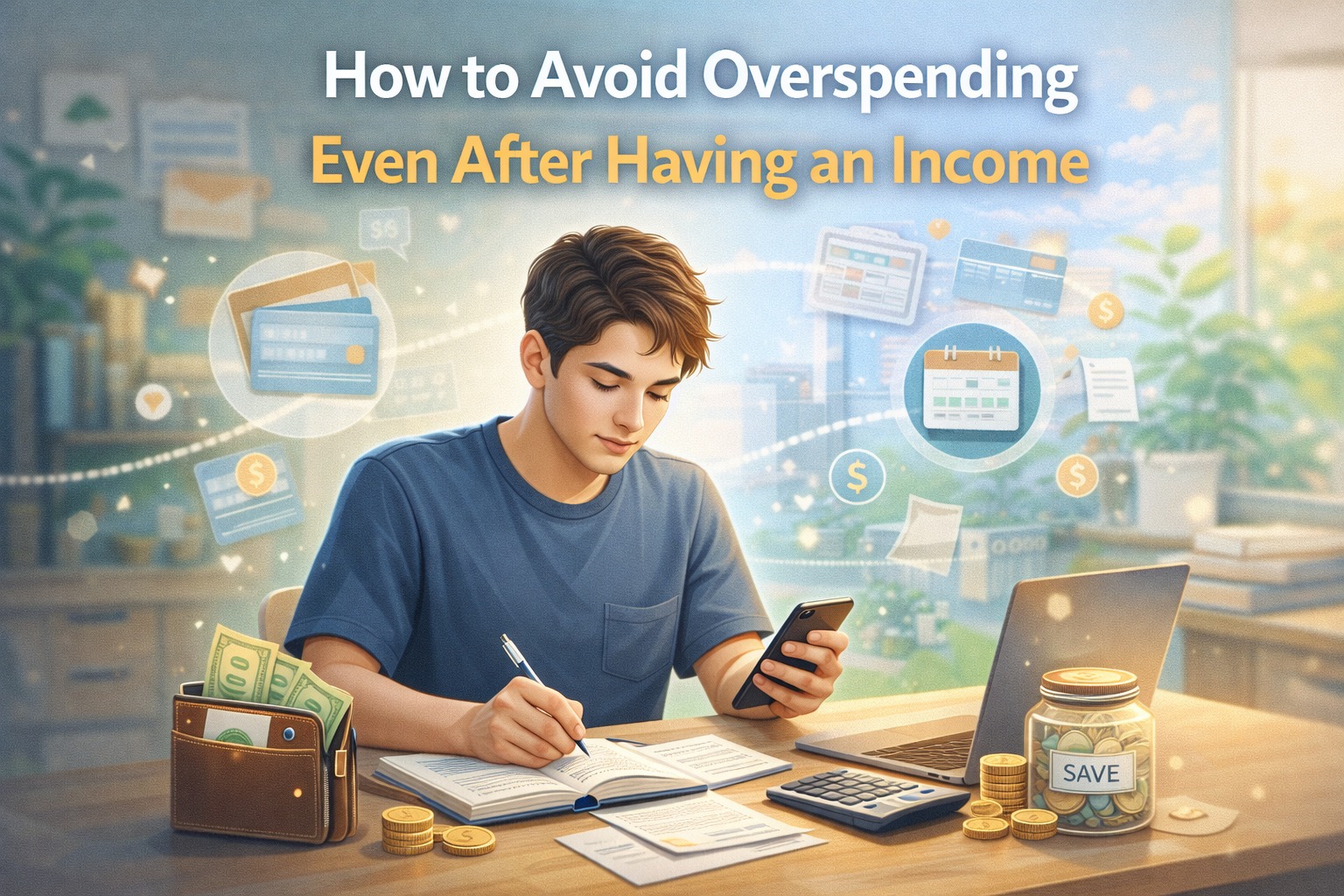 How to Avoid Overspending Even After Having an Income