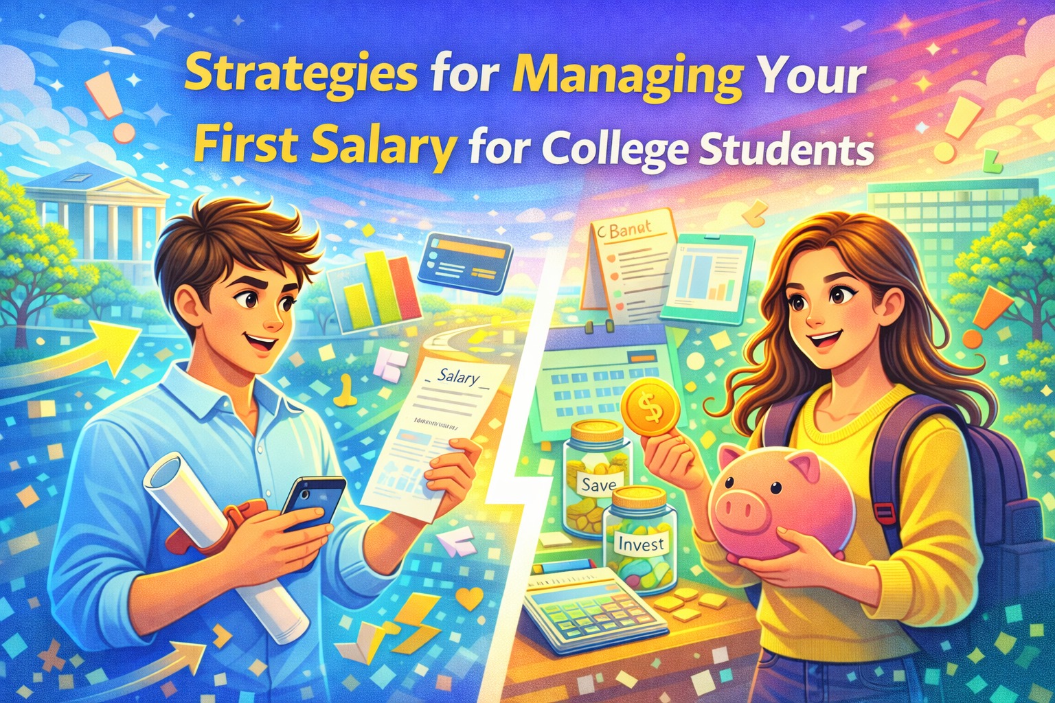 Strategies for Managing Your First Salary for College Students