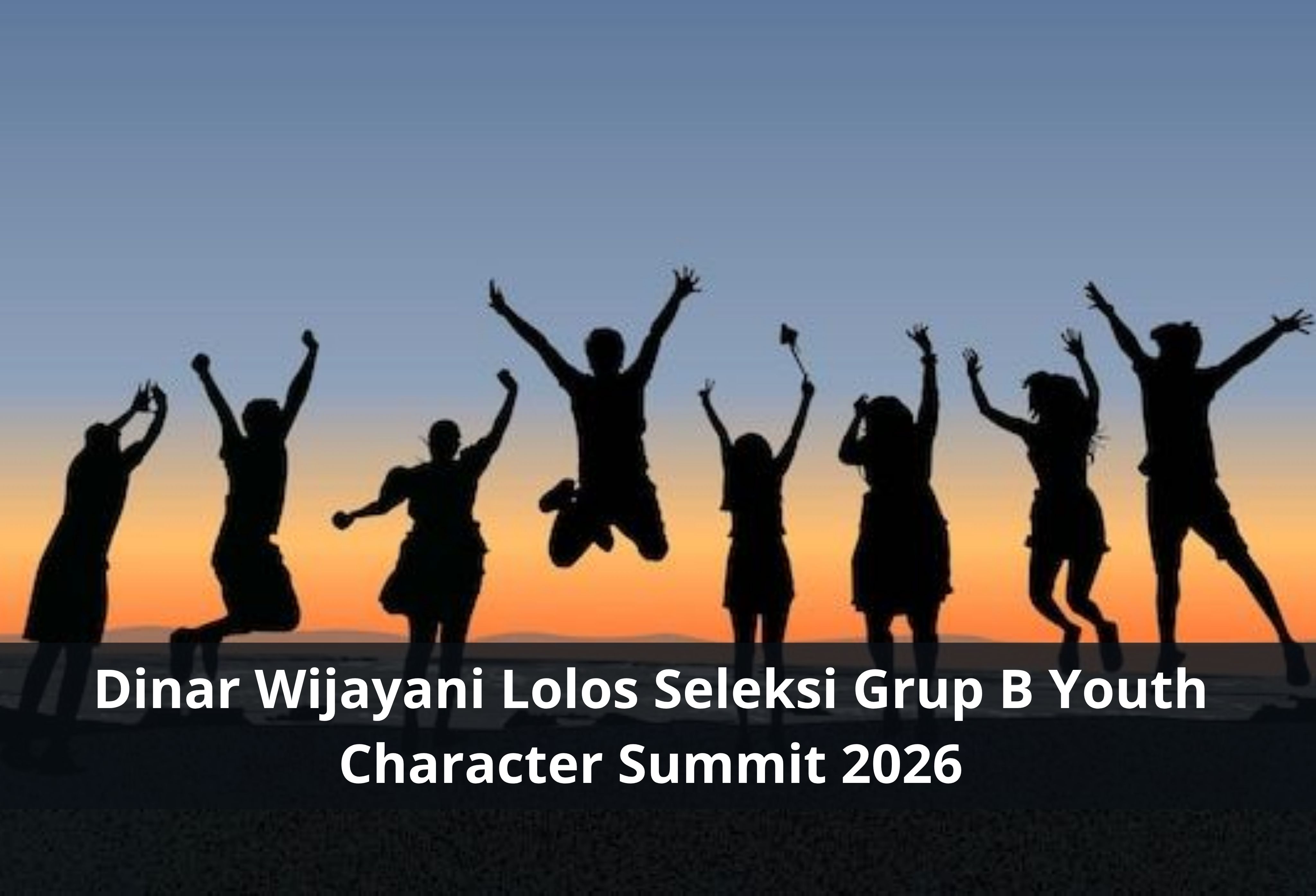 Dinar Wijayani Lolos Seleksi Grup B Youth Character Summit 2026