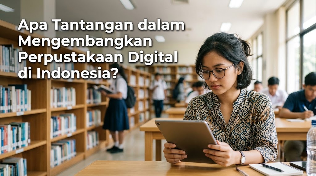 Major Challenges in Digital Library Development in Indonesia