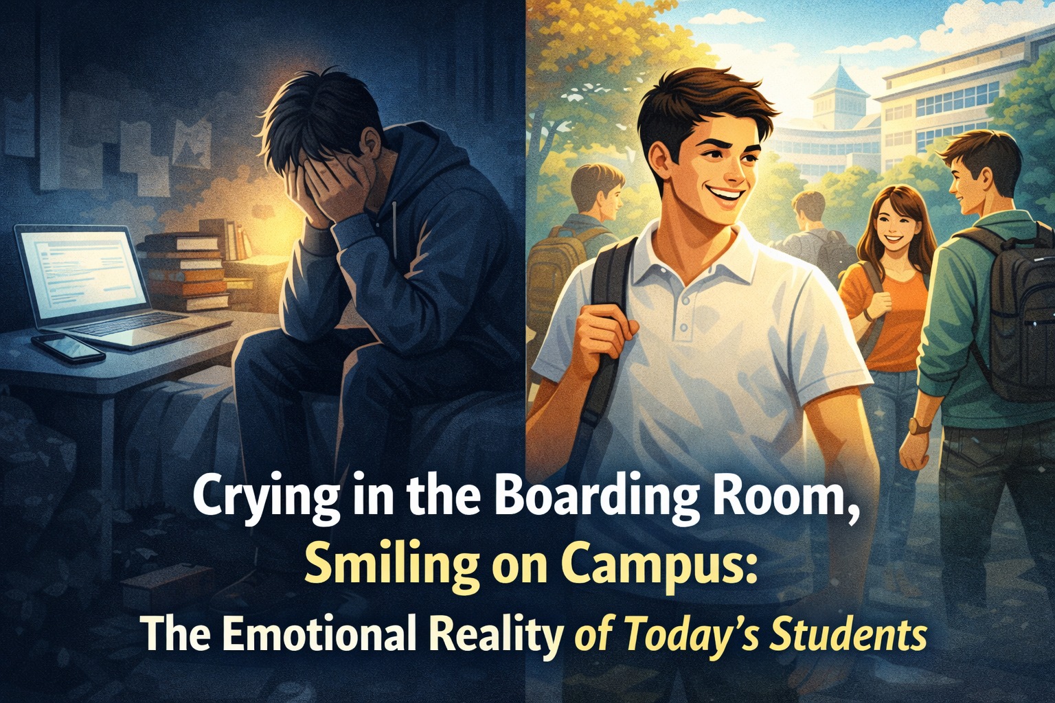 Crying in the Boarding Room, Smiling on Campus: The Emotional Reality of Today’s Students