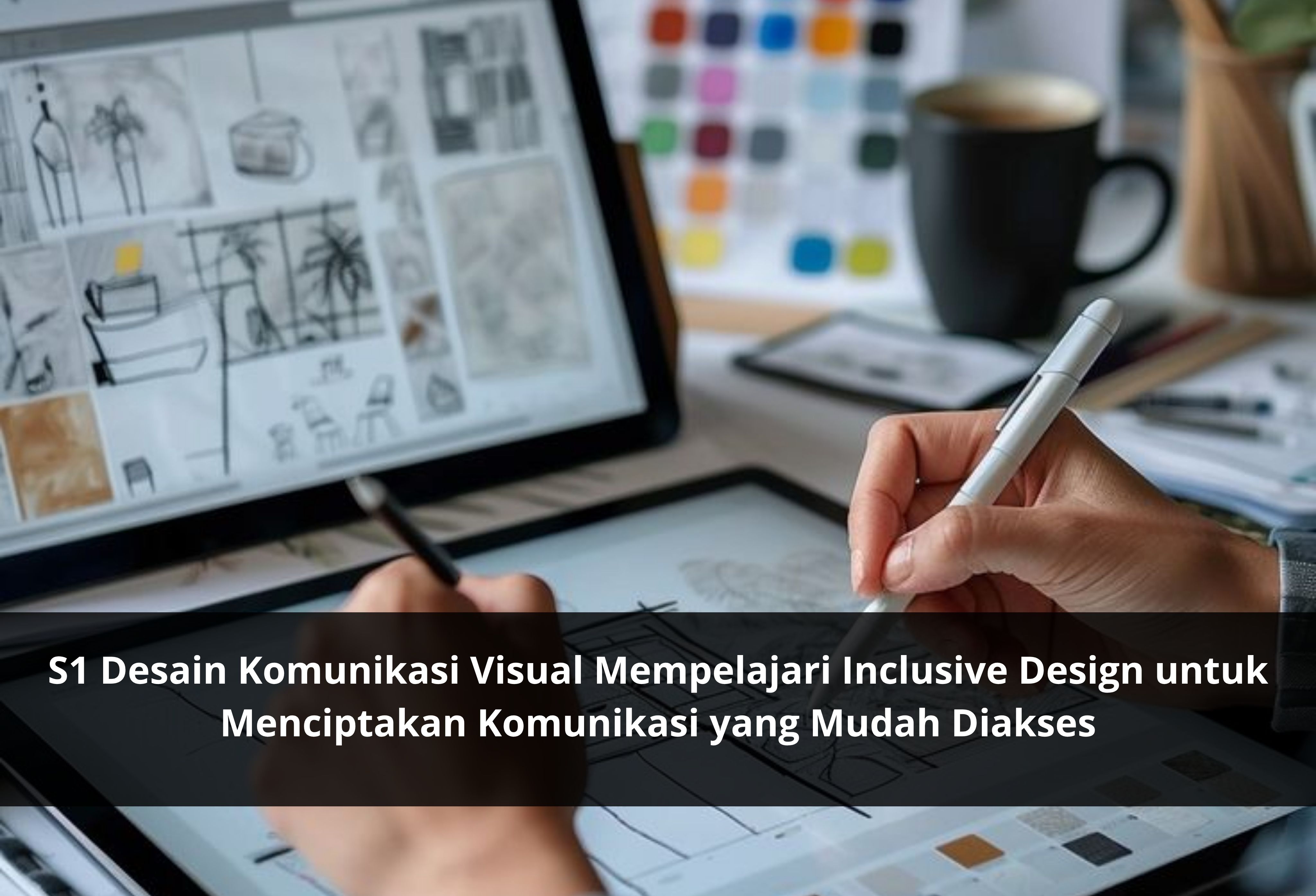 S1 Desain Komunikasi Visual Mempelajari Inclusive Design untuk Menciptakan Komunikasi yang Mudah Diakses