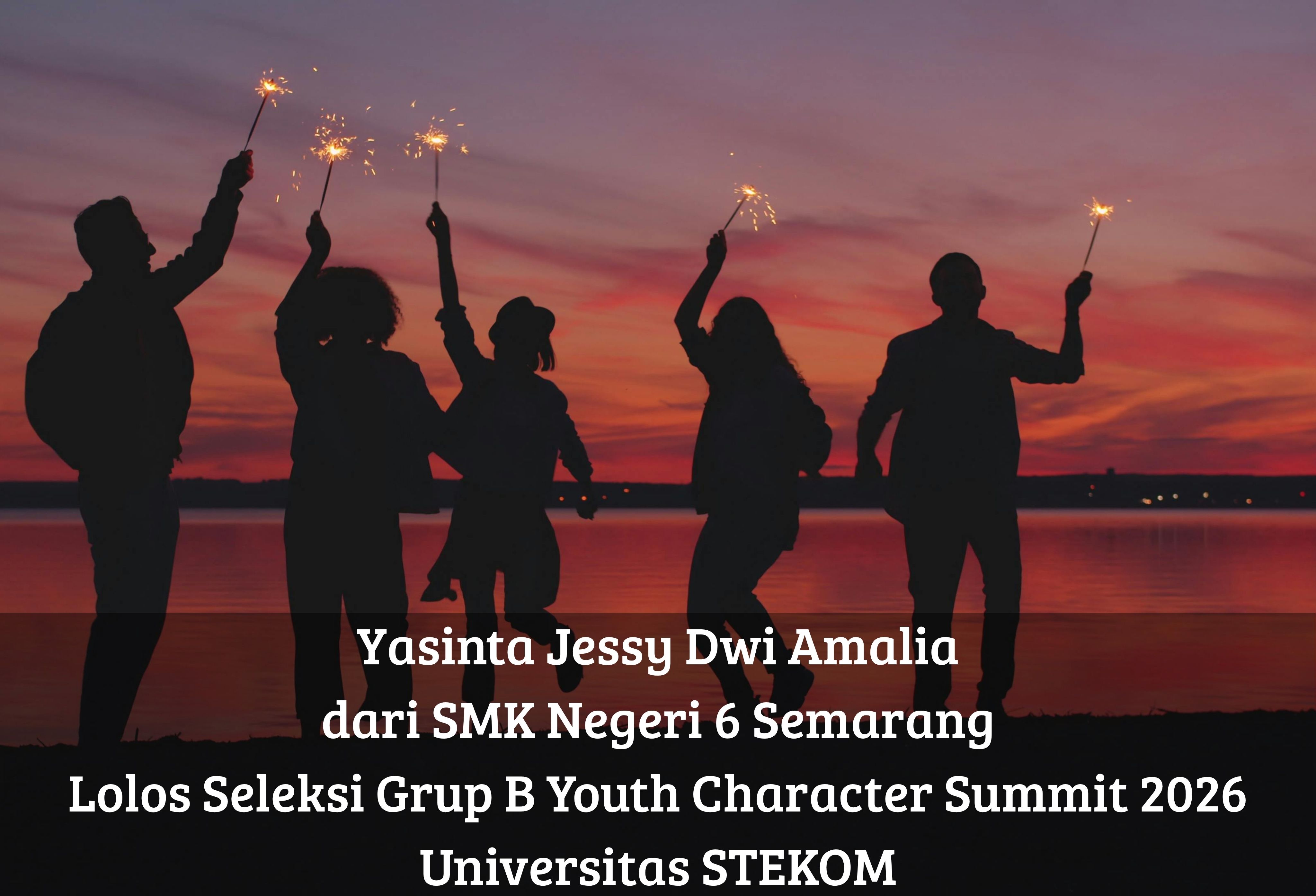 Yasinta Jessy Dwi Amalia dari SMK Negeri 6 Semarang Lolos Seleksi Grup B Youth Character Summit 2026