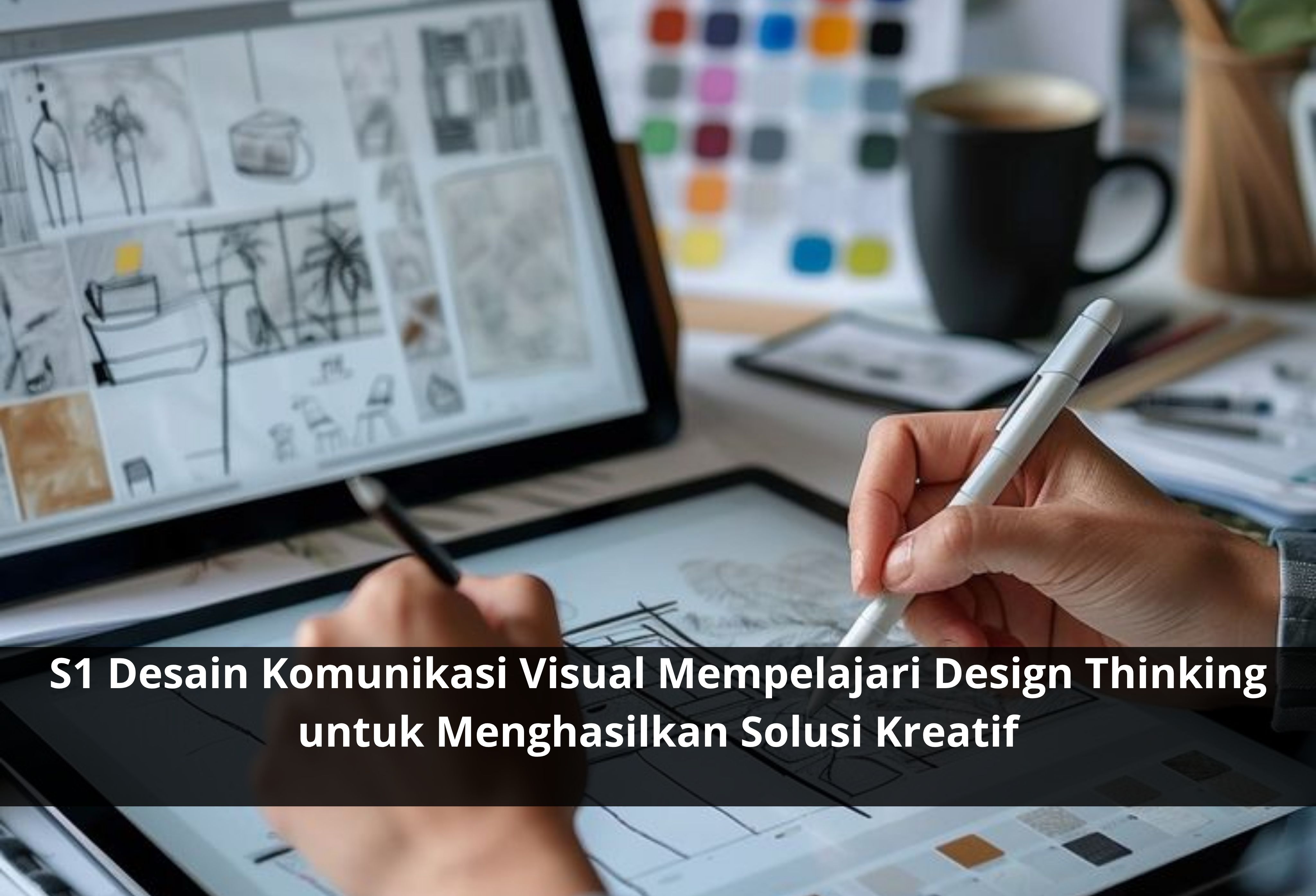 S1 Desain Komunikasi Visual Mempelajari Design Thinking untuk Menghasilkan Solusi Kreatif