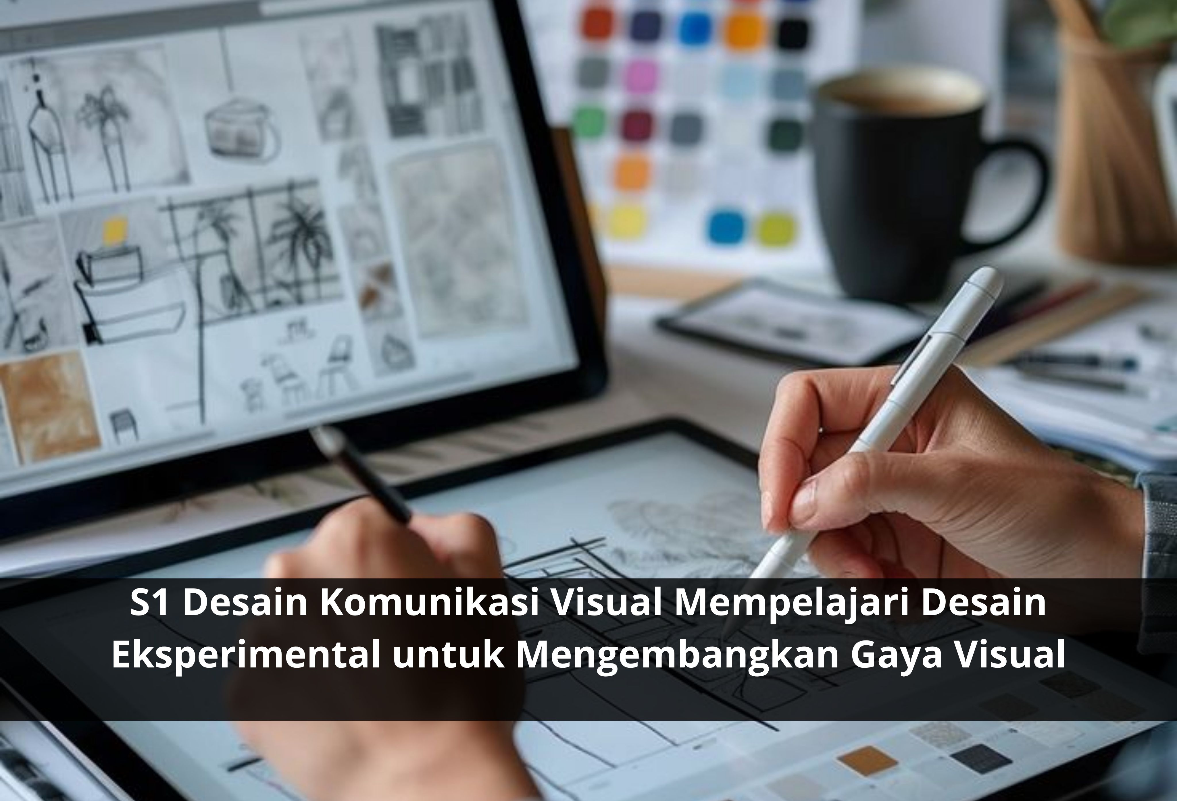 S1 Desain Komunikasi Visual Mempelajari Desain Eksperimental untuk Mengembangkan Gaya Visual