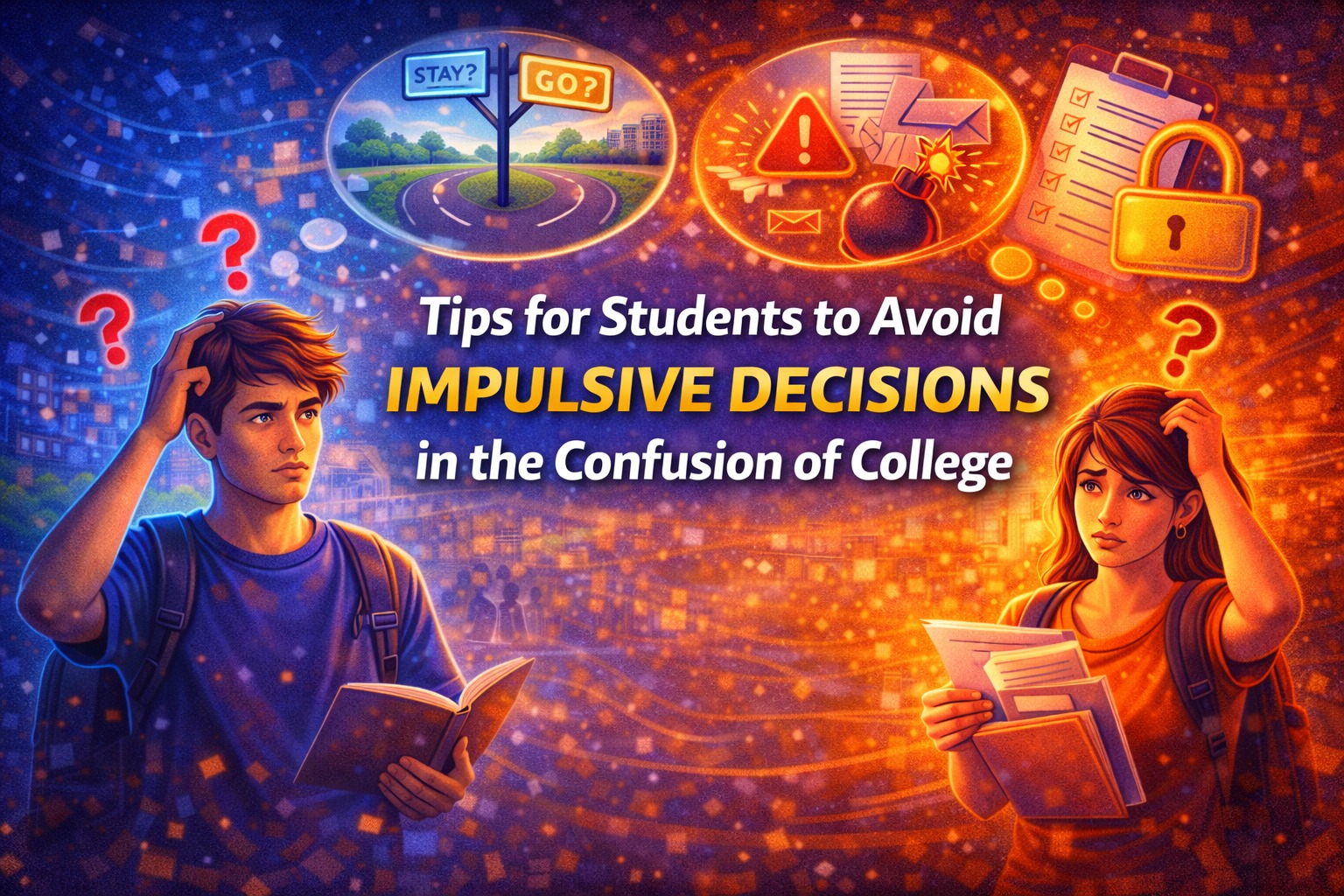 Tips for Students to Avoid Impulsive Decisions in the Confusion of College