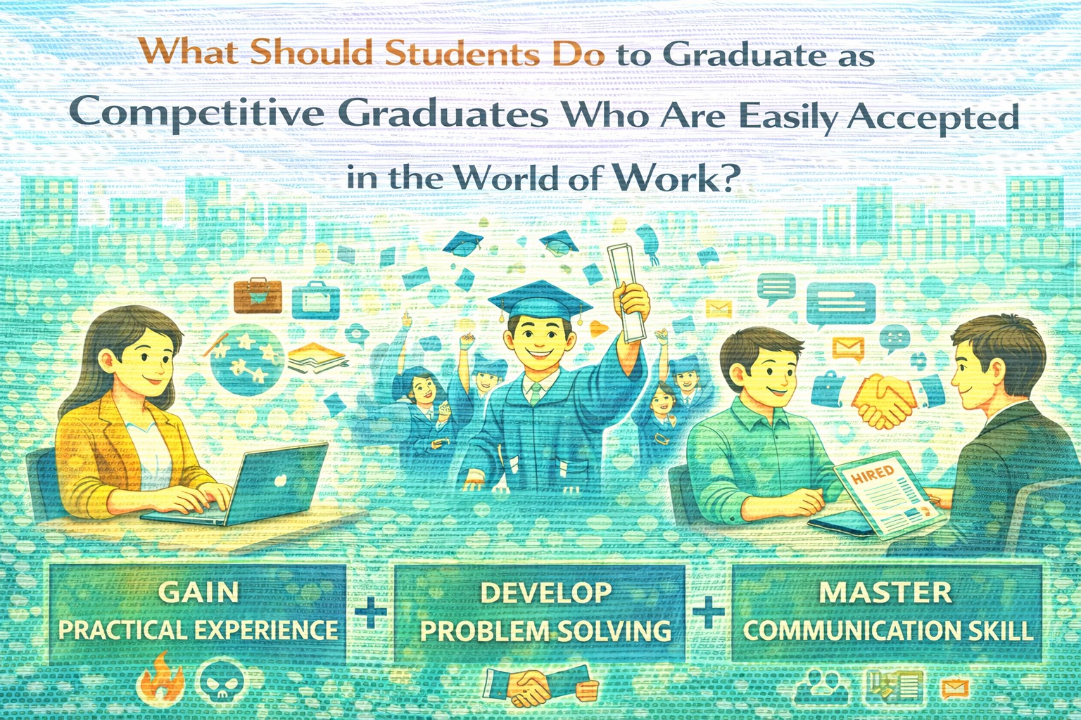 What Should Students Do to Graduate as Competitive Graduates Who Are Easily Accepted in the World of Work?