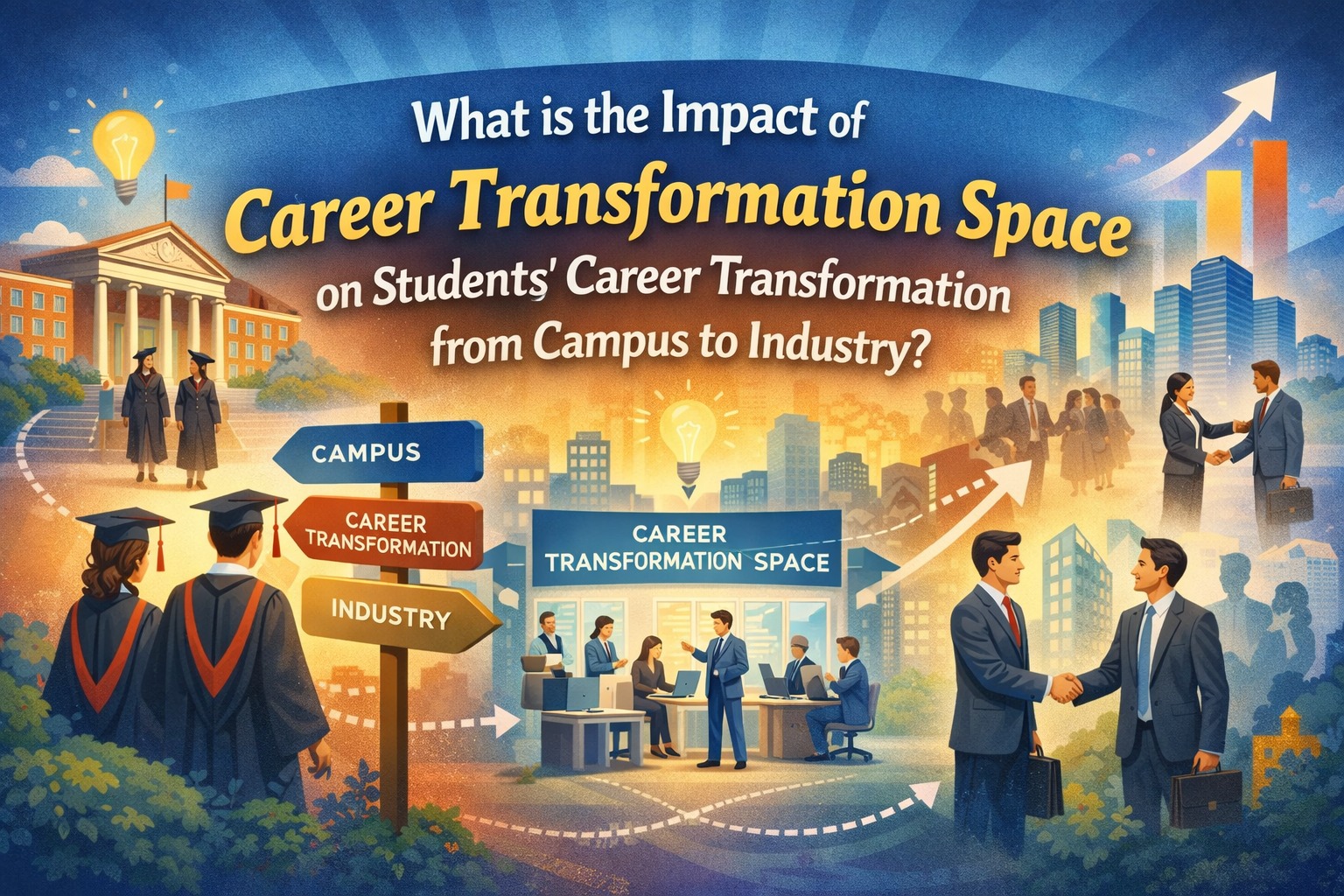 What is the Impact of Career Transformation Space on Students' Career Transformation from Campus to Industry?