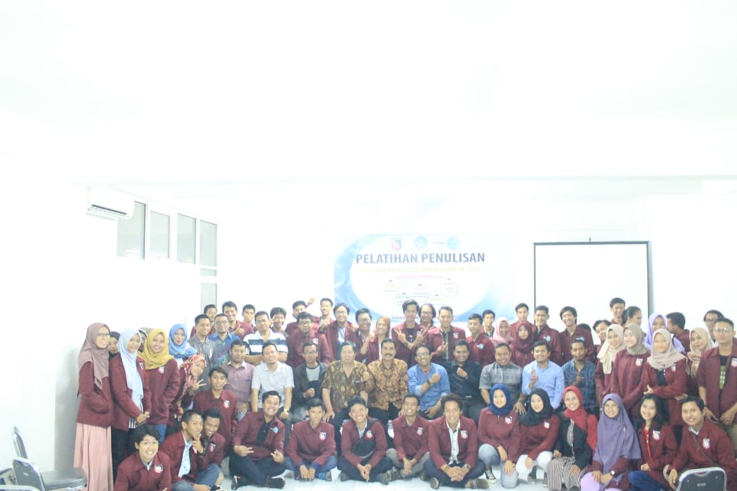 PELATIHAN PENULISAN PROGRAM KREATIVITAS  MAHASISWA (PKM 2019) PENDANAAN TAHUN 2020,