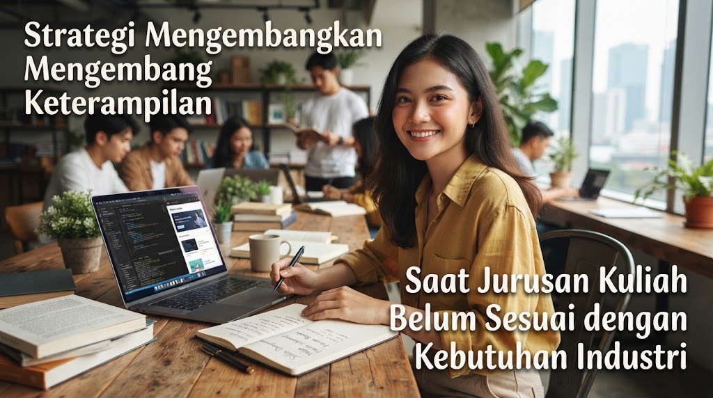 Strategi Mengembangkan Keterampilan Saat Jurusan Kuliah Belum Sesuai dengan Kebutuhan Industri