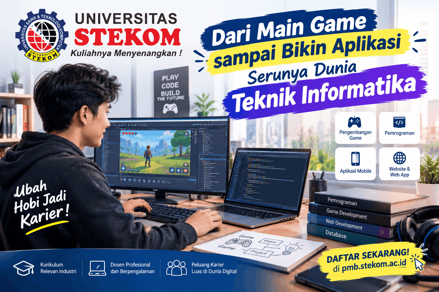 Dari Main Game sampai Bikin Aplikasi: Serunya Dunia Teknik Informatika
