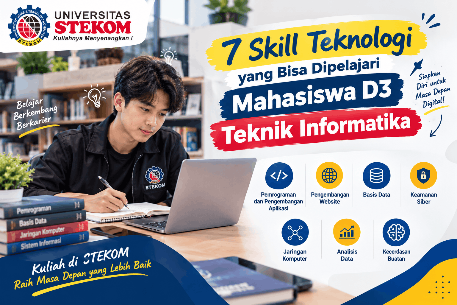 7 Skill Teknologi yang Bisa Dipelajari Mahasiswa D3 Teknik Informatika