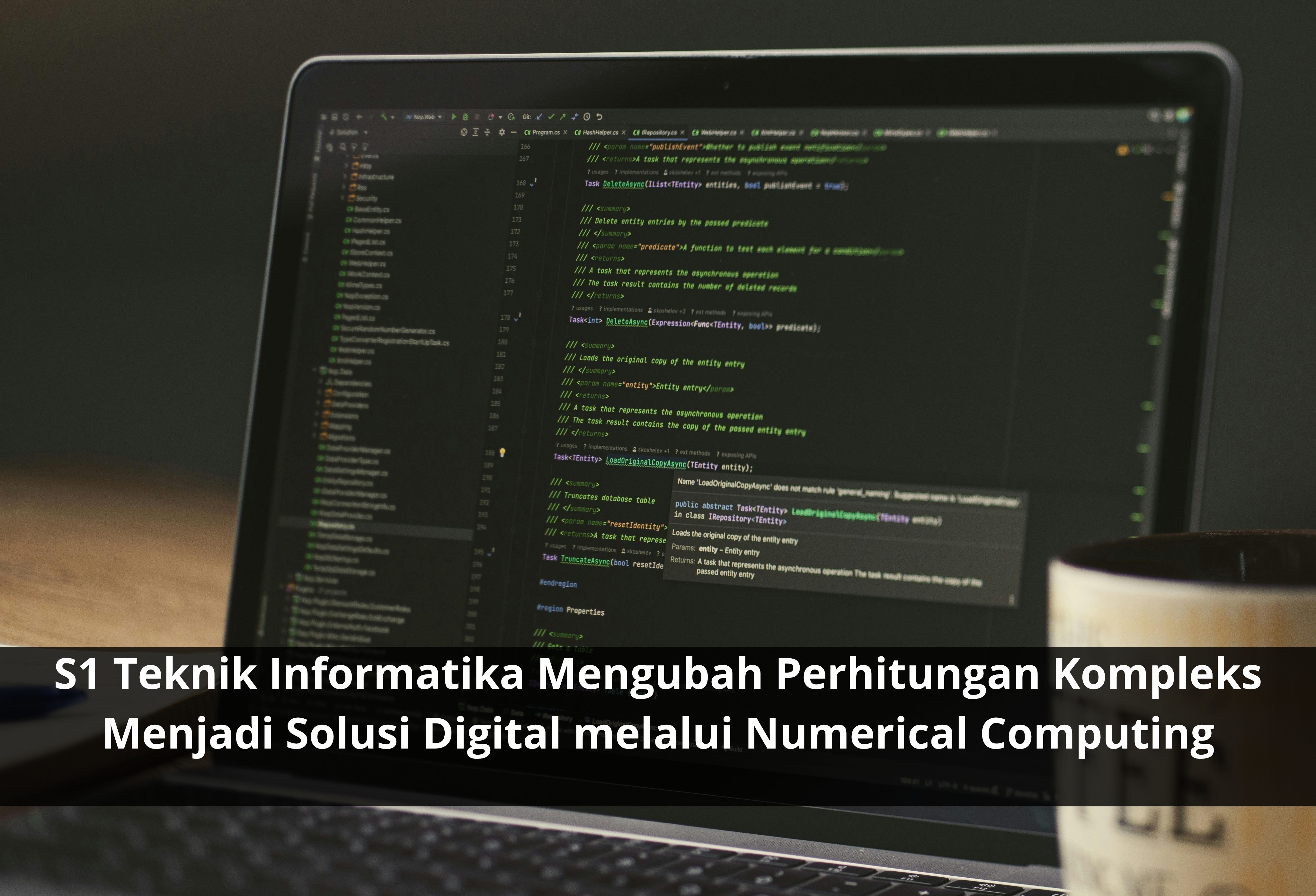 S1 Teknik Informatika Mengubah Perhitungan Kompleks Menjadi Solusi Digital melalui Numerical Computing