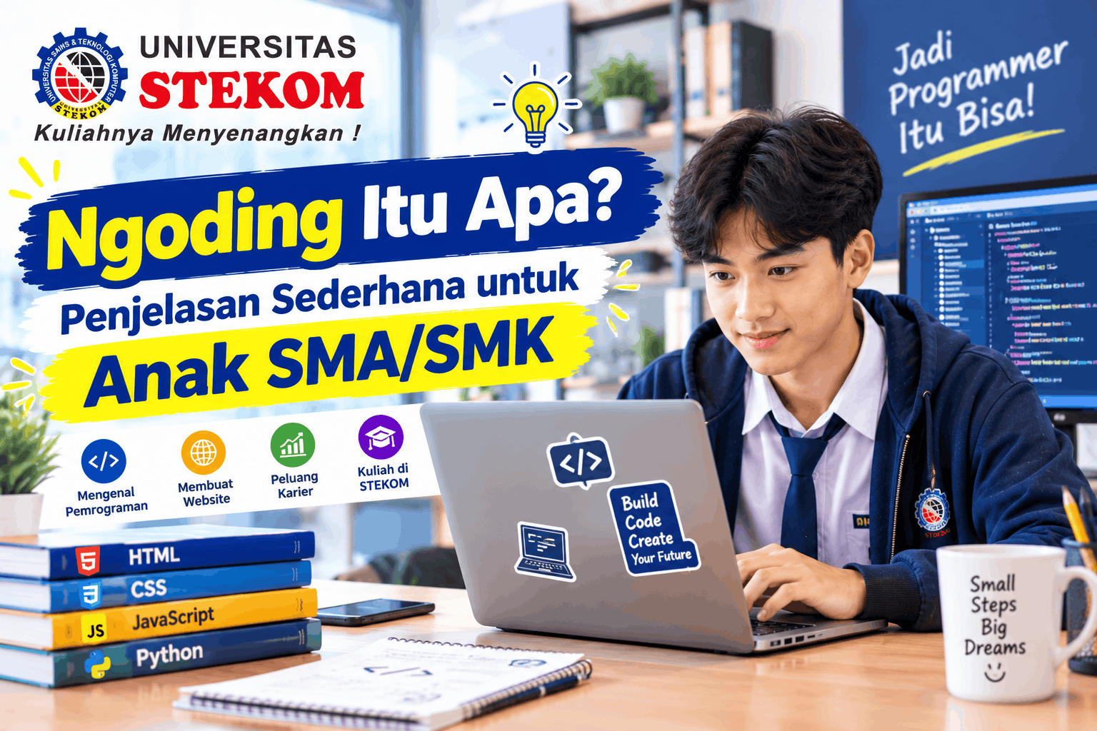 Ngoding Itu Apa? Penjelasan Sederhana untuk Anak SMA/SMK