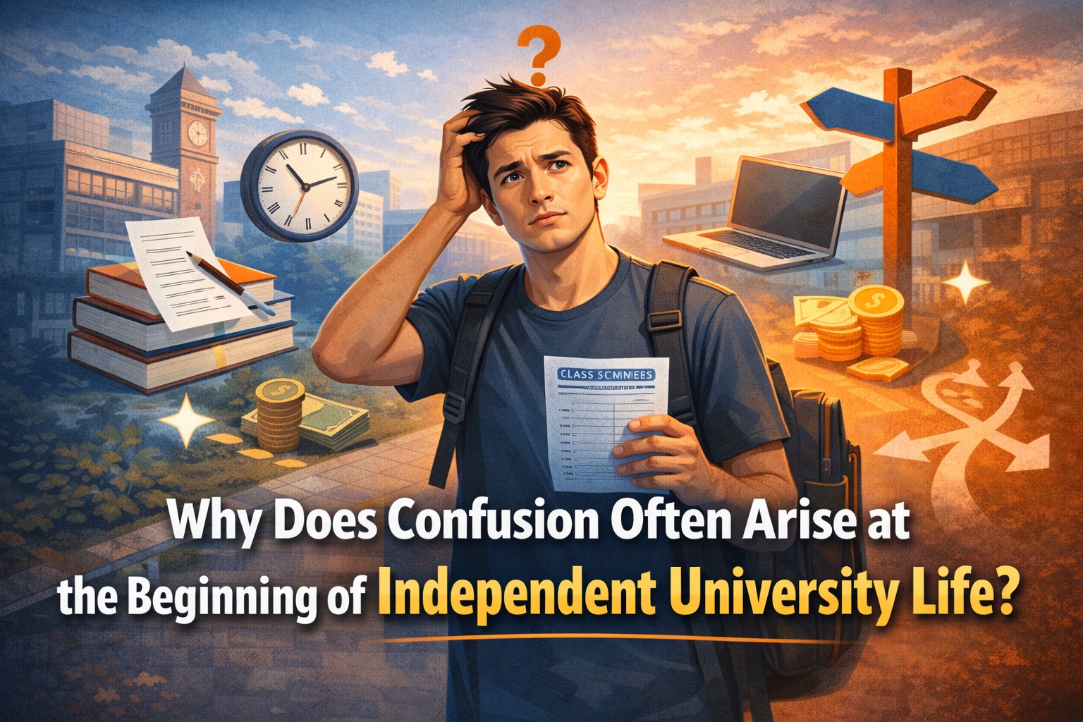 Why Does Confusion Often Arise at the Beginning of Independent University Life?