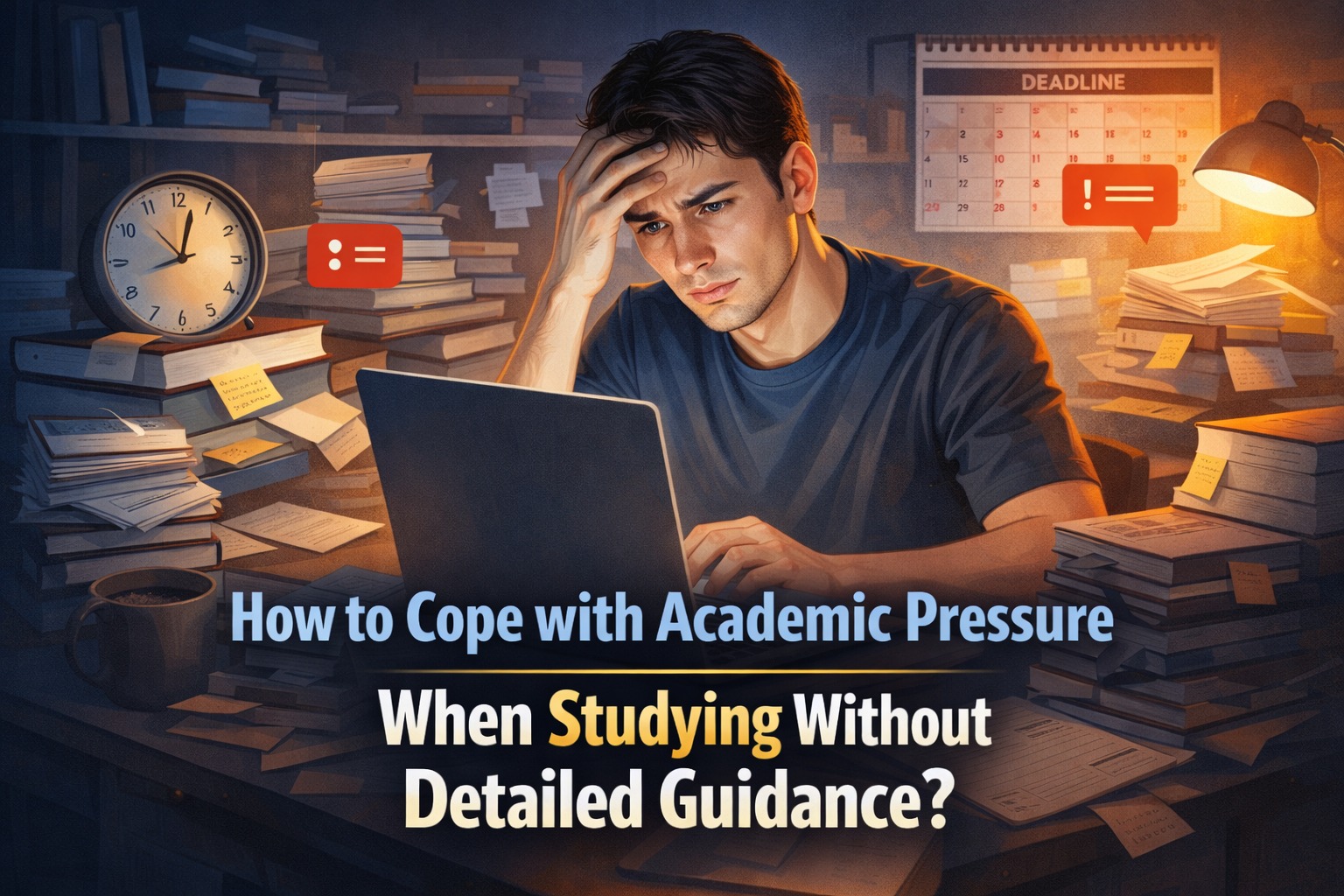 How to Cope with Academic Pressure When Studying Without Detailed Guidance?