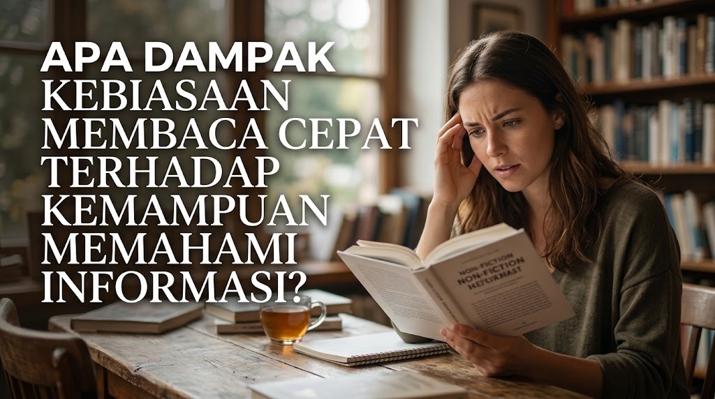Apa Dampak Kebiasaan Membaca Cepat terhadap Kemampuan Memahami Informasi?