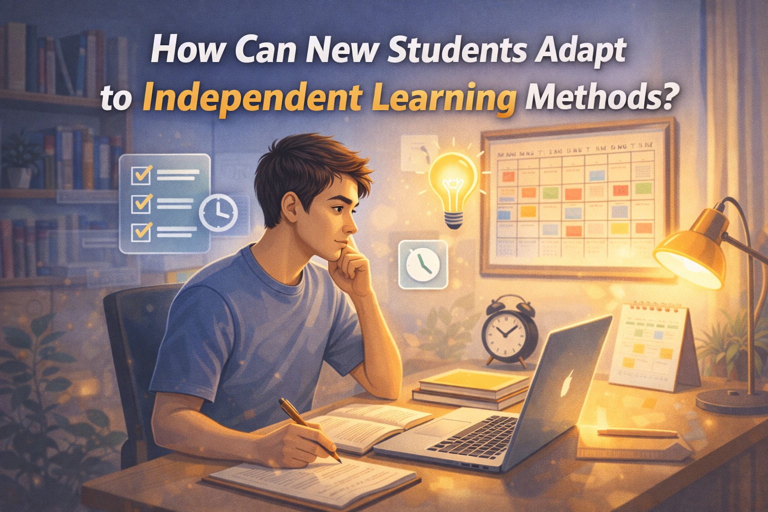 How Can New Students Adapt to Independent Learning Methods?
