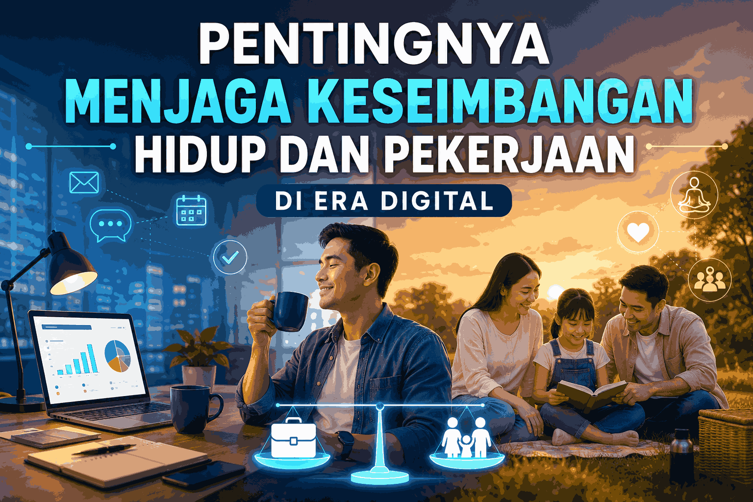 Pentingnya Menjaga Keseimbangan Hidup dan Pekerjaan di Era Digital