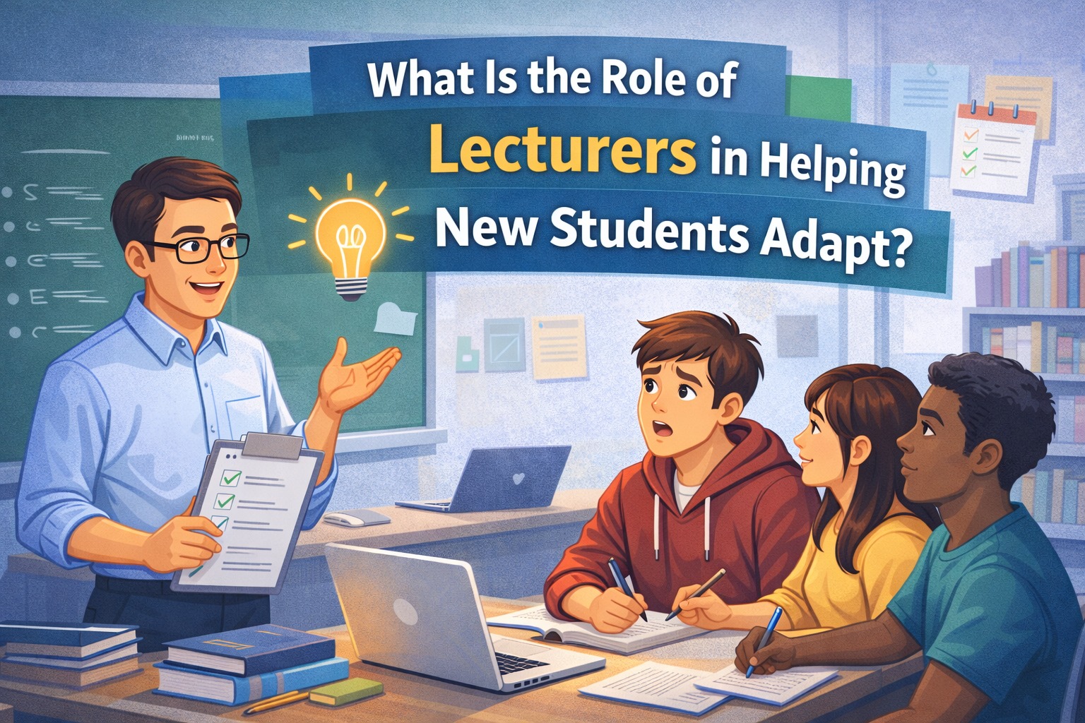 What Is the Role of Lecturers in Helping New Students Adapt?