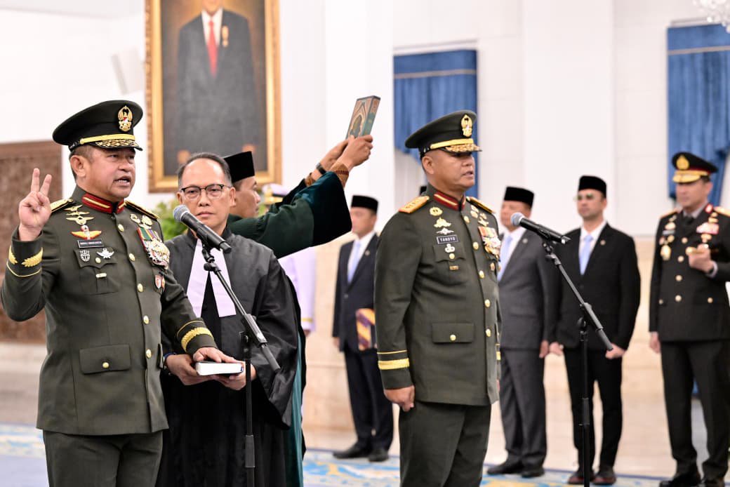 Dua Jenderal TNI Berganti Posisi, Maruli Simanjuntak Jadi Wapang dan Tandyo Budi Revita KSAD