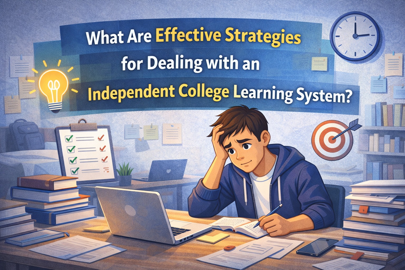What Are Effective Strategies for Dealing with an Independent College Learning System?