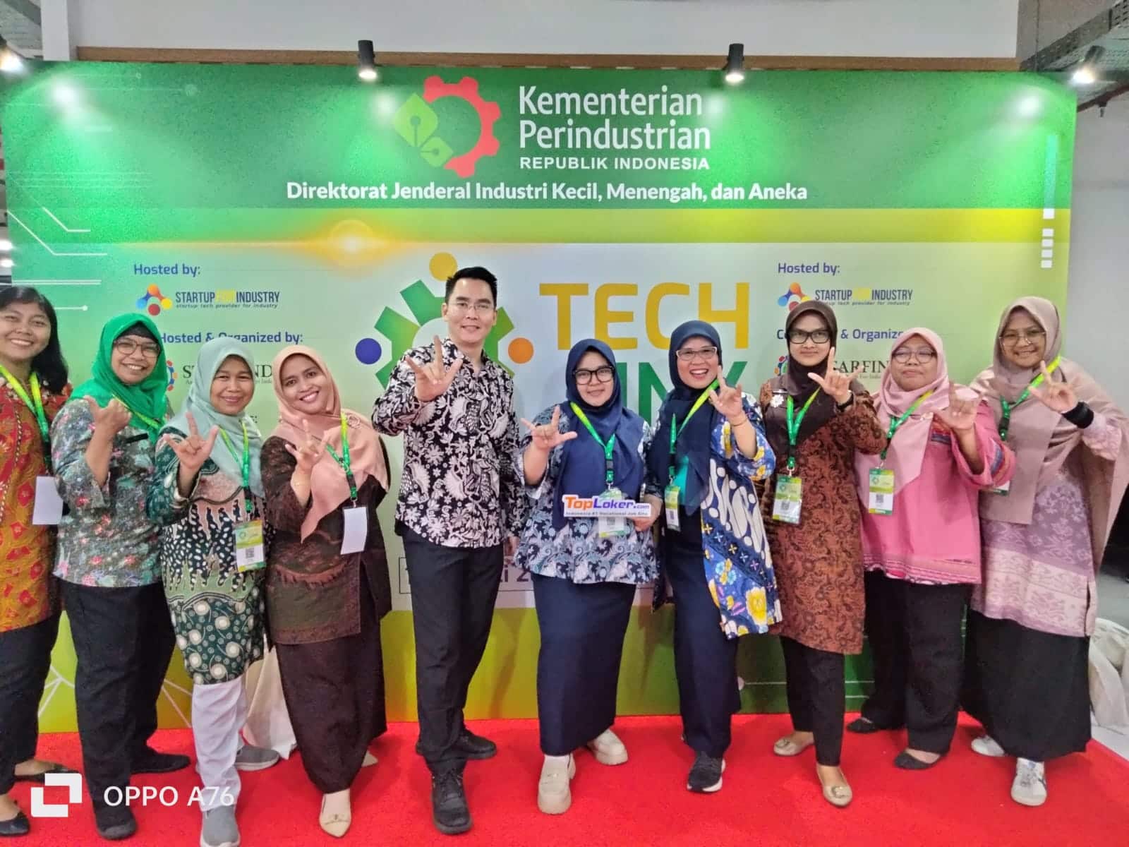 Dirjen Pelatihan Vokasi Kemnaker dan Advisor TopLoker.com, Wikan Sakarinto, Hadiri SEMINAR NASIONAL TECH LINK: Value Creation for Start up & Industri