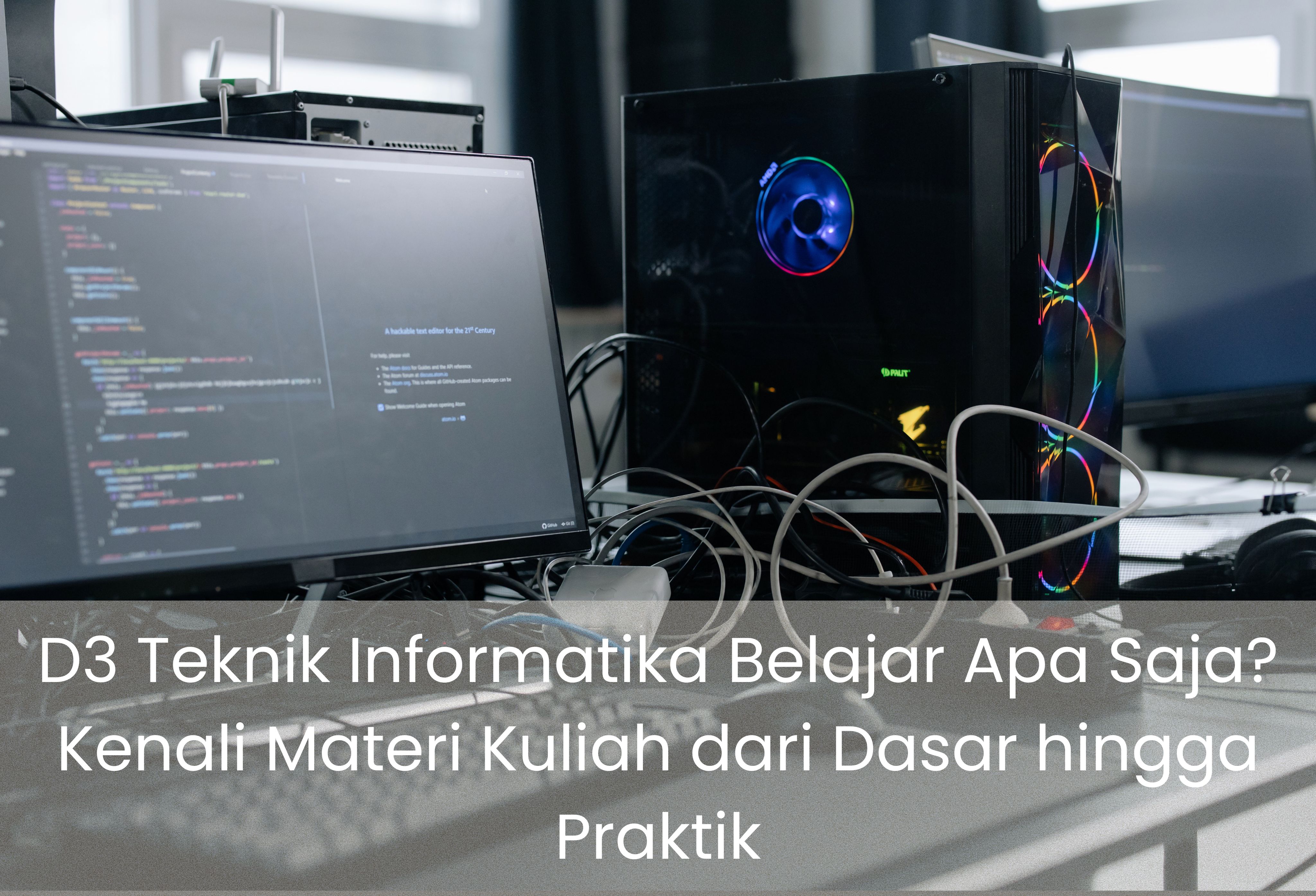 D3 Teknik Informatika Belajar Apa Saja? Kenali Materi Kuliah dari Dasar hingga Praktik