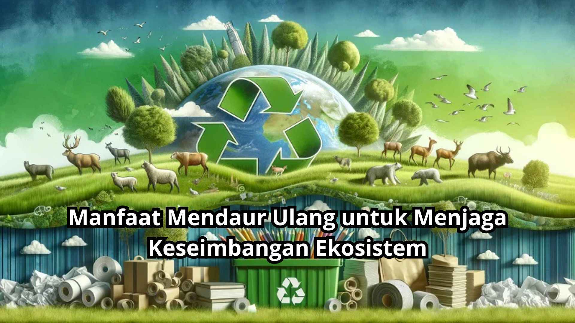 Manfaat Mendaur Ulang untuk Menjaga Keseimbangan Ekosistem