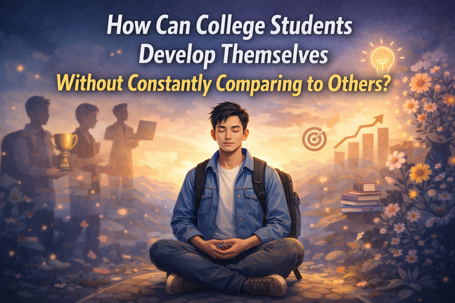 How Can College Students Develop Themselves Without Constantly Comparing to Others?