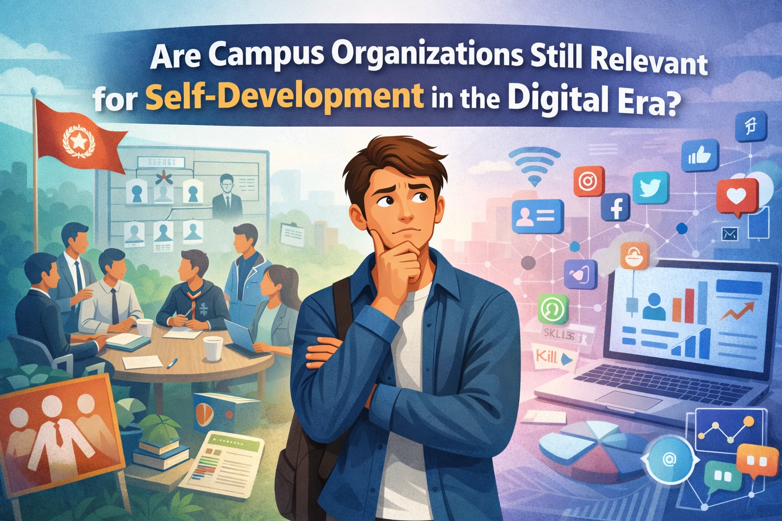 Are Campus Organizations Still Relevant for Self-Development in the Digital Era?