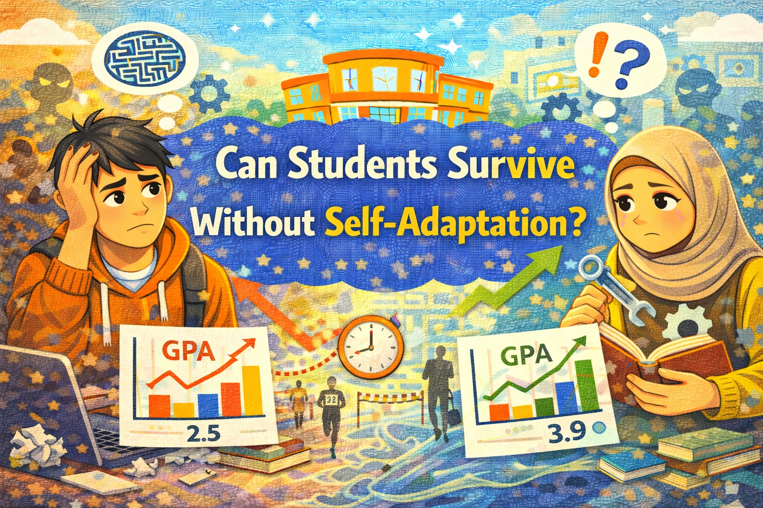 Can Students Survive Without Self-Adaptation?